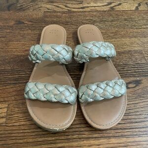 A New Day Tan Braided Sandals